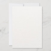 エレガント金ゴールド書道60番目の誕生日フローラ 招待状 (裏面)