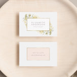 エレガント金ゴールド枠の野花企業の 名刺<br><div class="desc">群衆から目立つ – 彼らがトレンドと表示しようとしているブランドのビジネス所有者またはプロモーターのためモダン。またはフローライベントまたはビジネスを持つ誰か。※この商品に合わせて広告商品や商品を販売する場合は、ザズルのホームページでデザイザを通して連絡ご覧下さい。</div>