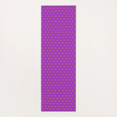 エレガント金ゴールド水玉模様 ヨガマット (裏面)