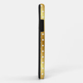 エレガント金ゴールド水玉模様iPhoneケース Case-Mate iPhoneケース (裏面/右)