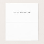 エレガント金ゴールド水色楕円抽象芸術折り曲げ 名刺 (内部フラット)