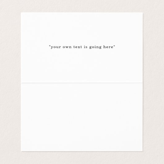 エレガント金ゴールド水色楕円抽象芸術折り曲げ 名刺 (内部フラット)