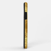 エレガント金ゴールド結婚のフローラiPhoneケース Case-Mate iPhoneケース (裏面/右)