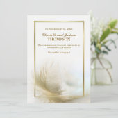 エレガント金ゴールド結婚の発表 (スタンド正面)