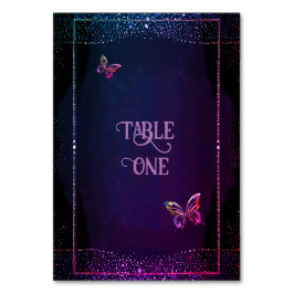 エレガント金ゴールド結婚ズ テーブルナンバー