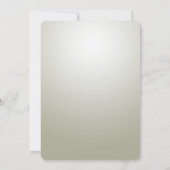 エレガント金ゴールド華美シャワーの招待 招待状 (裏面)