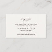 エレガント金ゴールド華美ロータマンダラトゥーペリネンルック 名刺 (裏面)