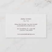 エレガント金ゴールド華美ロータマンダラトゥーペリネンルック 名刺 (裏面)