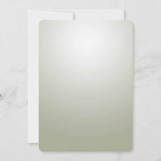 エレガント金ゴールド華美結婚式招待状 招待状 (裏面)