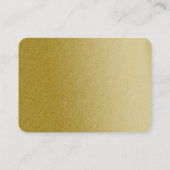 エレガント金ゴールド蓮結婚花詳細 エンクロージャーカード (裏面)