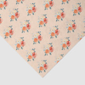 エレガント金ゴールド赤面結婚フローラ 薄葉紙 (詳細)