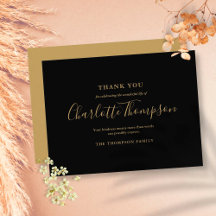 エレガント金ゴールド追悼式