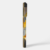 エレガント金ゴールド黒銀幾何三角形 Case-Mate iPhoneケース (裏面 / 右)