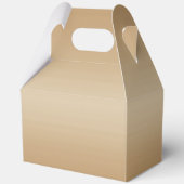 エレガント金ゴールド70誕生日 フェイバーボックス (裏面)