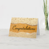 エレガント金ゴールド カード (正面)