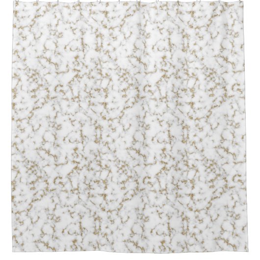 エレガント金ゴールド シャワーカーテン (正面)