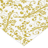 エレガント金ゴールド ショートテーブルランナー (コーナー)