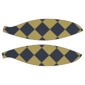 エレガント金ゴールド&ネイビーブルーダイヤモンドパターン バスケットボール (パネル)