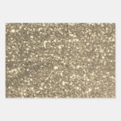 エレガント金ゴールド ラッピングペーパーシート (正面)