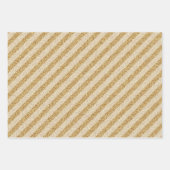 エレガント金ゴールド ラッピングペーパーシート (正面3)