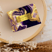 エレガント金ゴールド 名刺