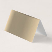 エレガント金ゴールド、黒グリッターサンキューカード 名刺 (裏面)