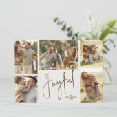 エレガント金ゴールドJOYFUL数々の Photo シーズンカード (スタンド正面)