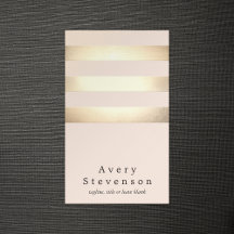 エレガント金フェイク箔ストライプの薄モダンピンク