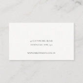 エレガント金華美箔ティール(緑がかった色)ターコイズ曼荼羅 名刺 (裏面)