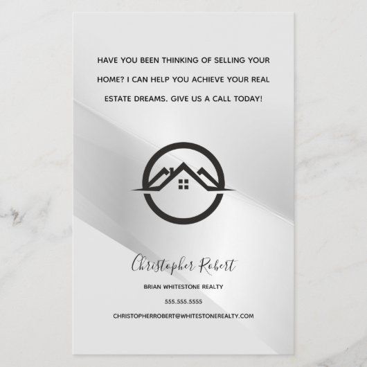 エレガント銀実在財 チラシ (正面)