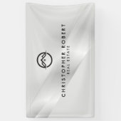 エレガント銀実在財 横断幕 (縦)