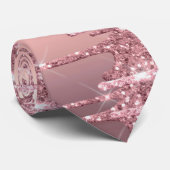 エレガント銅スタイリッシュバラ金ゴールドグリッター ネクタイ (ロール)