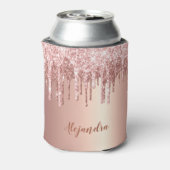 エレガント銅スタイリッシュバラ金ゴールドグリッター 缶クーラー (缶裏面)