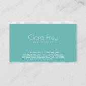 エレガント銅モダンバラ金ゴールド唇とメイクアップ ロイヤリティカード (裏面)