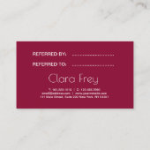 エレガント銅モダンバラ金ゴールド唇とメイクアップ 紹介カード (裏面)