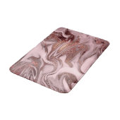 エレガント銅モダンバラ金ゴールド バスマット (アングル)