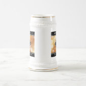 エレガント銅結婚七周年 ビールジョッキ (中央)