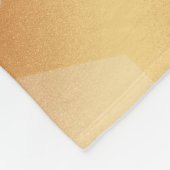 エレガント銅結婚七周年 フリースブランケット (角)