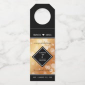 エレガント銅結婚七周年 ボトルネックタグ (裏面)