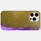 エレガント銅 |バラガーリー金ゴールド大理石 Case-Mate iPhoneケース (裏面 (横))