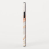 エレガント銅 |バラガーリー金ゴールド大理石 Case-Mate iPhoneケース (裏面/右)