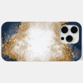 エレガント銅 |バラガーリー金ゴールド大理石 Case-Mate iPhoneケース (裏面 (横))