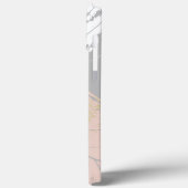 エレガント銅 |バラガーリー金ゴールド大理石 Case-Mate iPhoneケース (裏面 / 左)