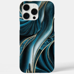 エレガント銅 化膿フェミニン性ティール(緑がかった色)金ゴールド iPhone 16 PRO MAXケース