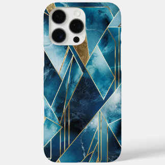 エレガント銅 | 化膿フェミニン性ティール（緑がかった色）金ゴールド iPhone 16 PRO MAXケース