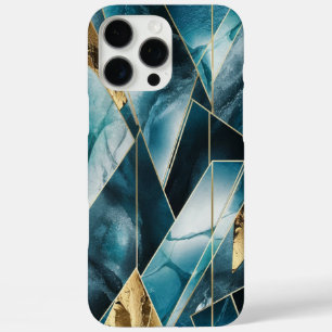 エレガント銅 化膿性フェミニンティール(緑がかった色)金ゴールドCase-M iPhone 16 Pro Maxケース
