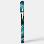 エレガント銅 | 化膿性フェミニンティール（緑がかった色）金ゴールドCase-M Case-Mate iPhoneケース (裏面 / 左)