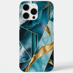 エレガント銅   化膿性フェミニンティール（緑がかった色）金ゴールドCase-M iPhone 16 Pro Maxケース