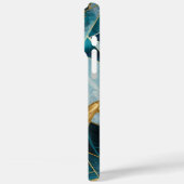 エレガント銅 | 化膿性フェミニンティール（緑がかった色）金ゴールドCase-M Case-Mate iPhoneケース (裏面 / 左)