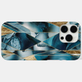 エレガント銅 | 化膿性フェミニンティール(緑がかった色)金ゴールドCase-M Case-Mate iPhoneケース (裏面 (横))